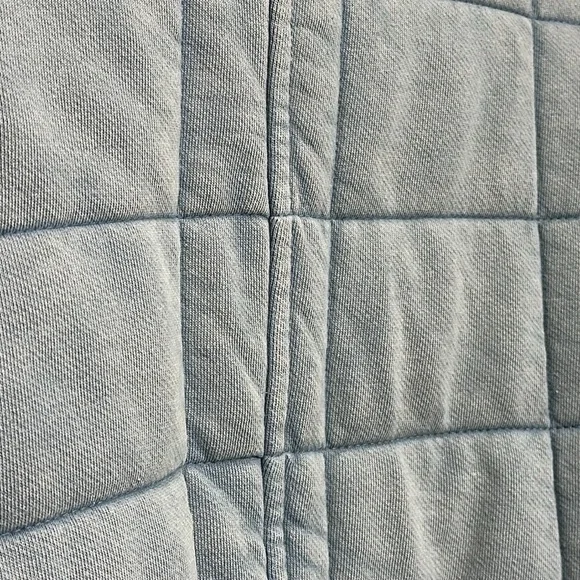 Free People Light Blue Quilted Jacket - Picture 13 of 16